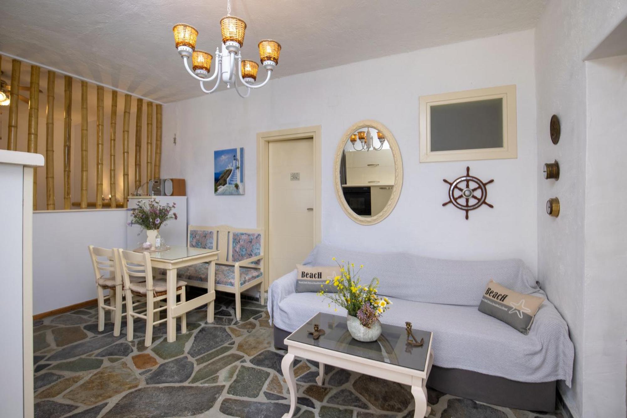 Aegean View - Seaside Apartment In Syros Azolimnos Buitenkant foto