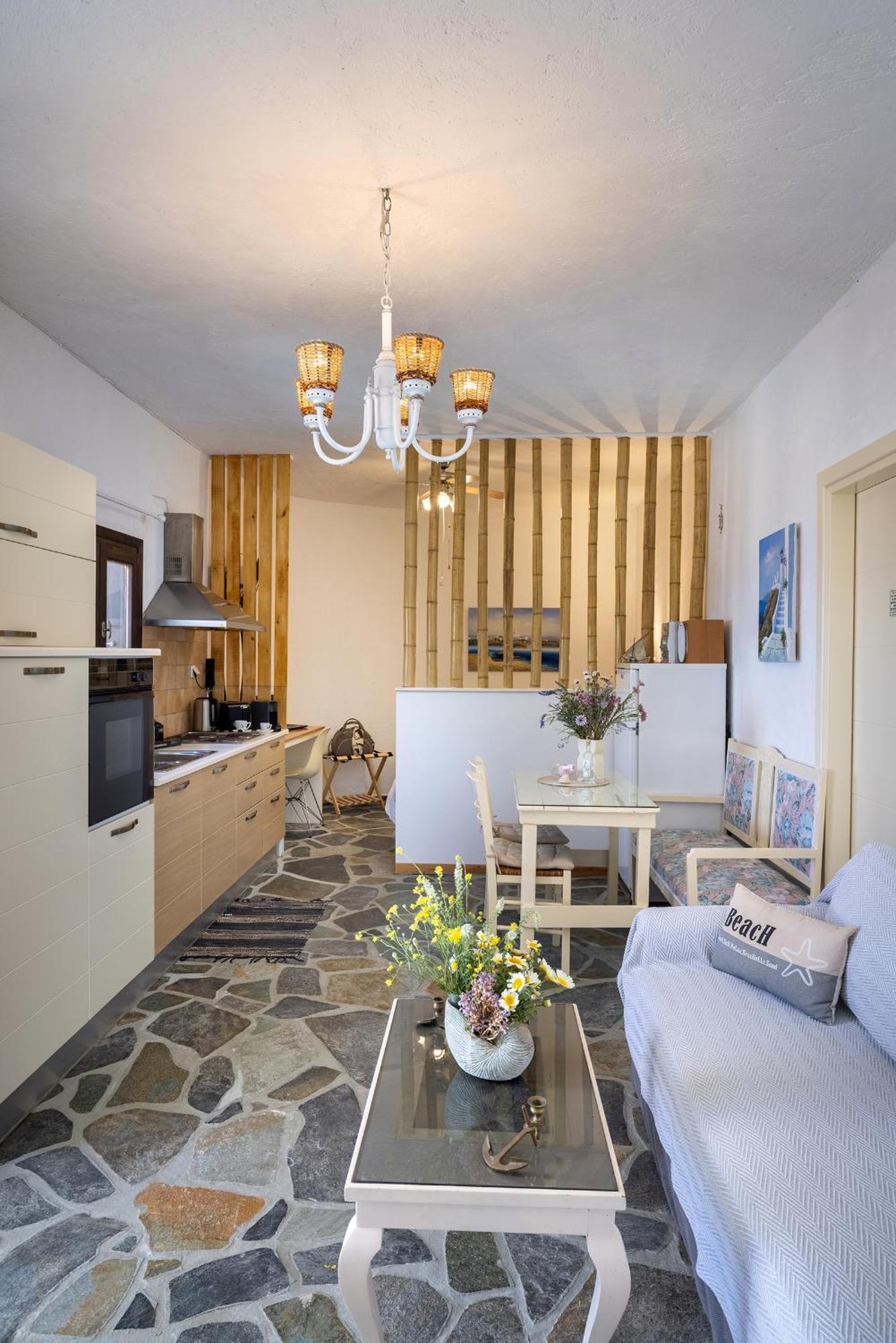 Aegean View - Seaside Apartment In Syros Azolimnos Buitenkant foto