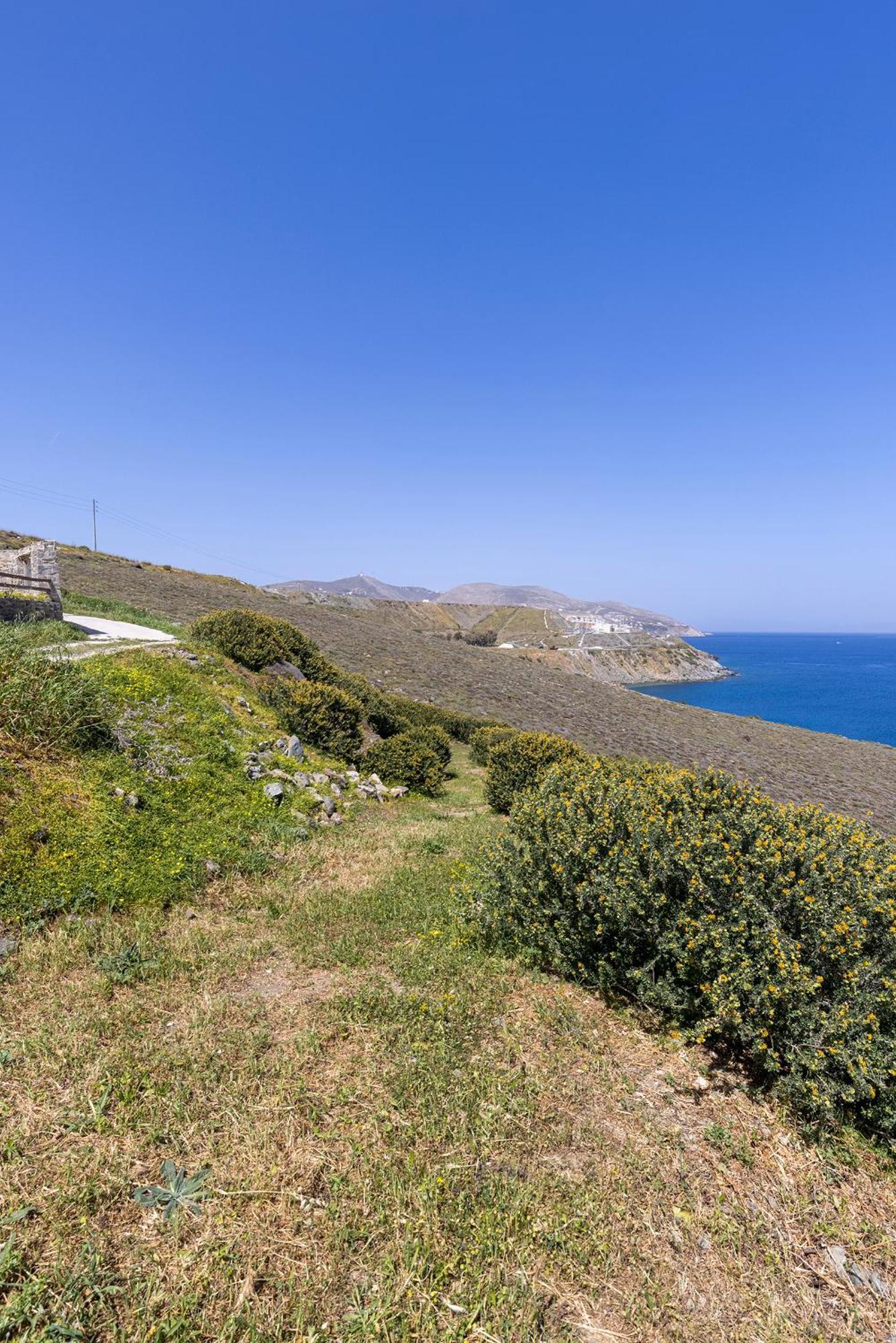 Aegean View - Seaside Apartment In Syros Azolimnos Buitenkant foto