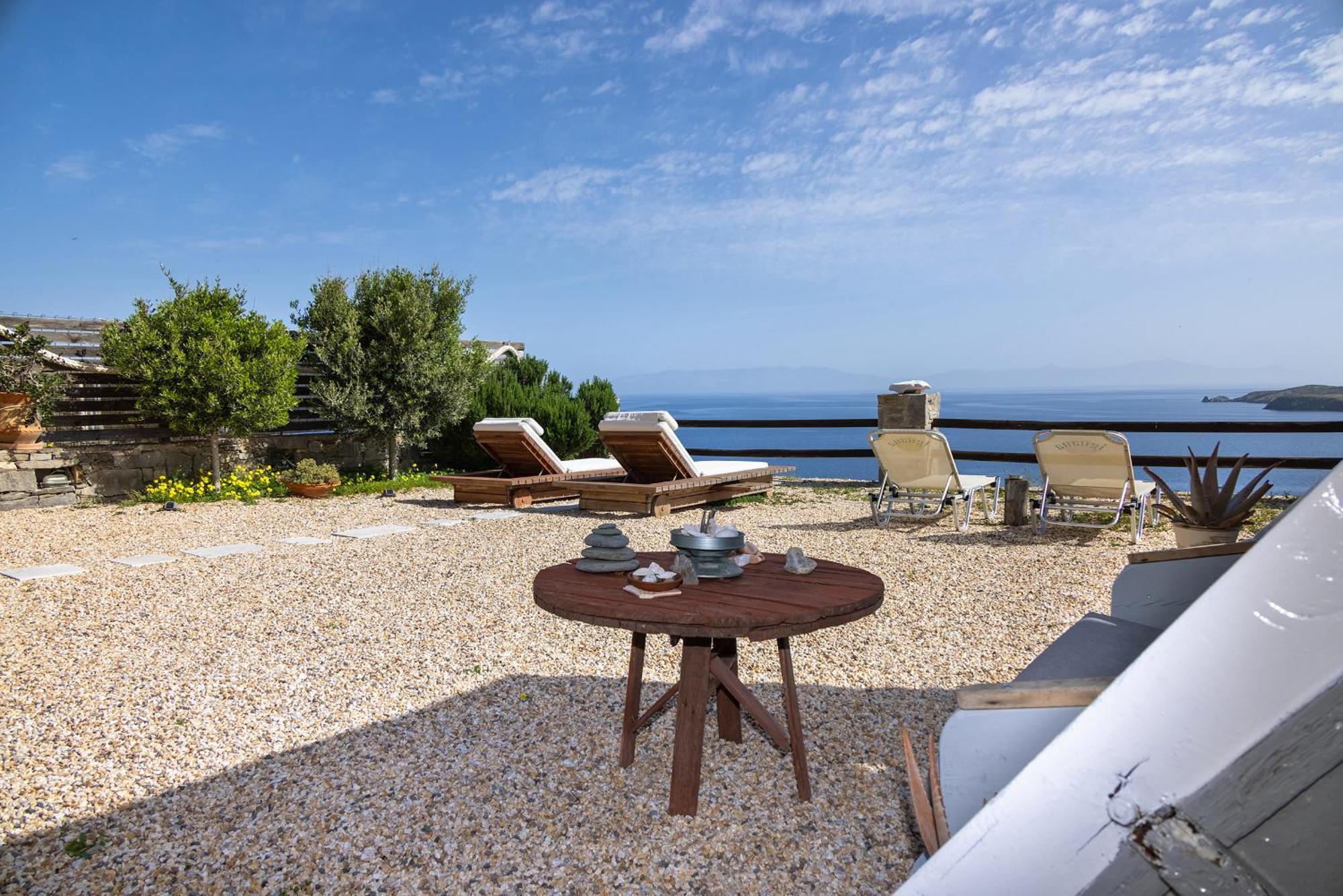 Aegean View - Seaside Apartment In Syros Azolimnos Buitenkant foto