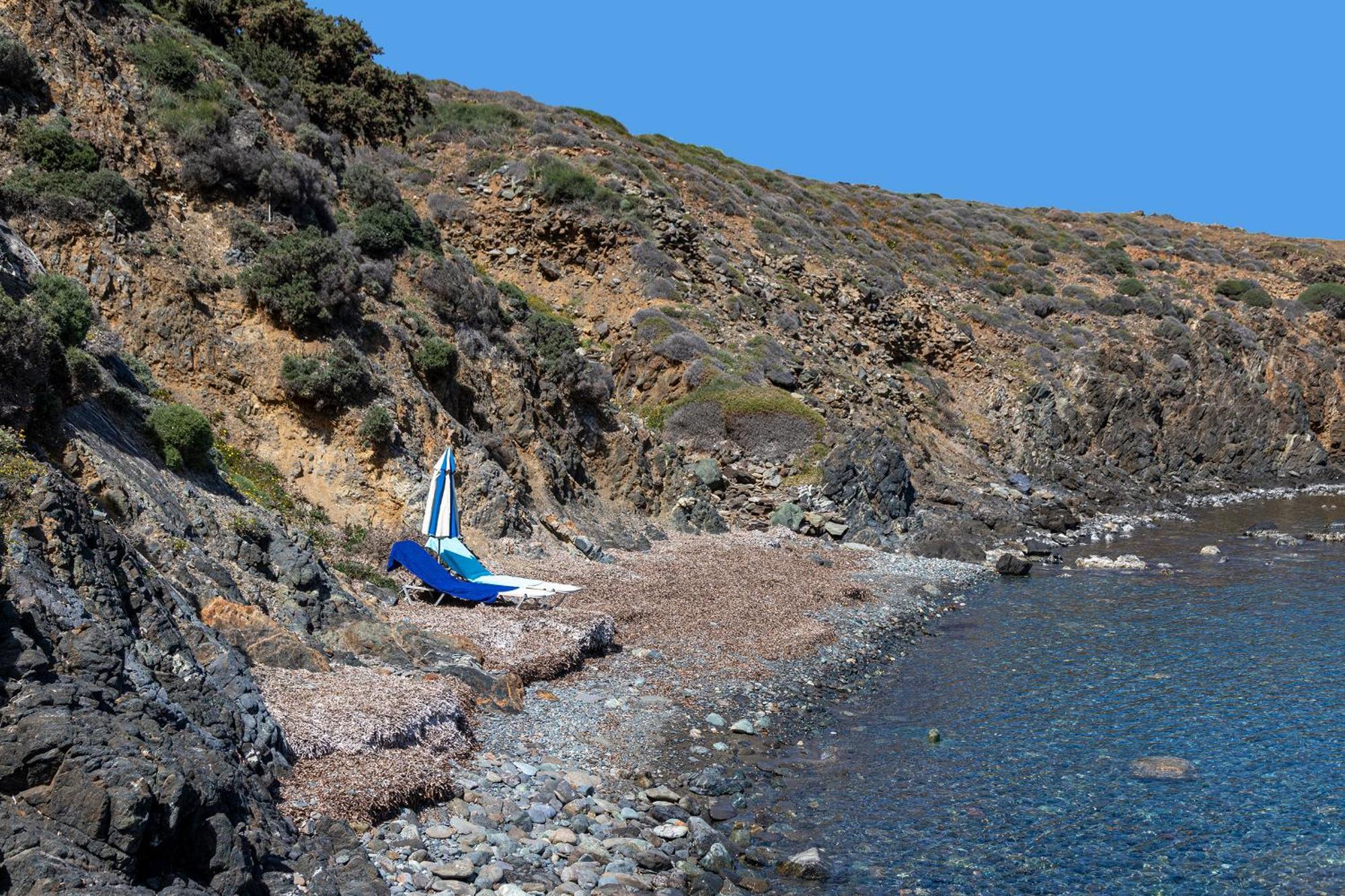 Aegean View - Seaside Apartment In Syros Azolimnos Buitenkant foto