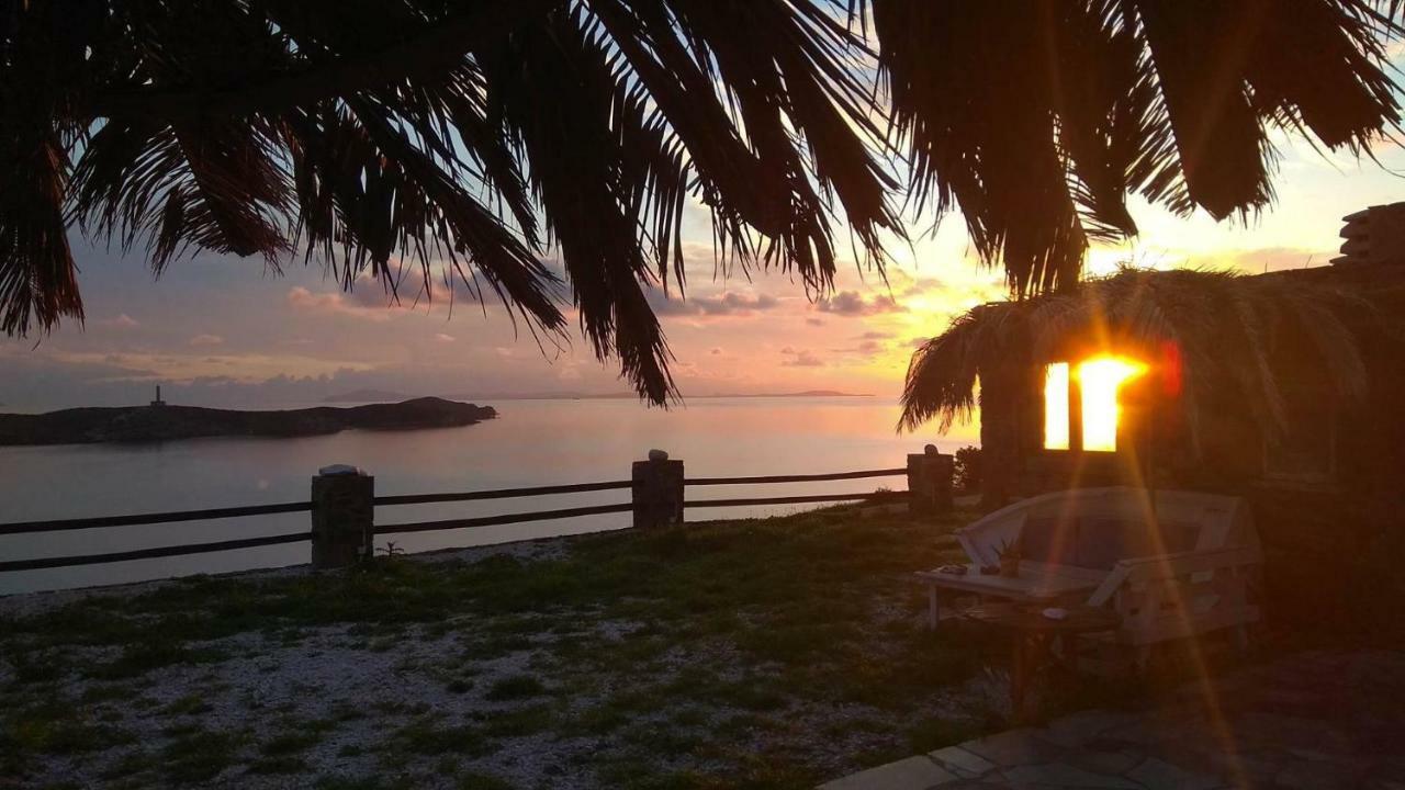 Aegean View - Seaside Apartment In Syros Azolimnos Buitenkant foto