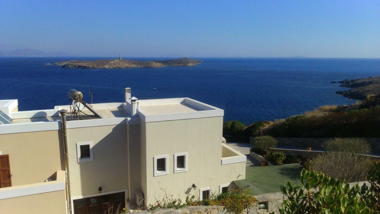 Aegean View - Seaside Apartment In Syros Azolimnos Buitenkant foto